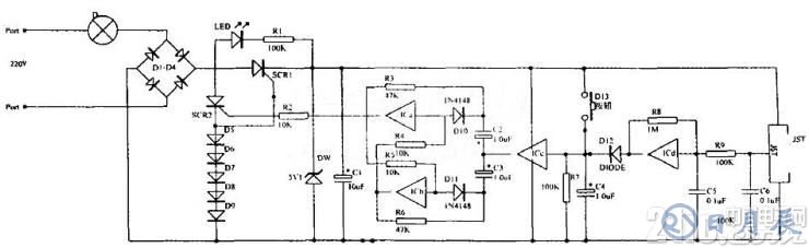 用數(shù)字電路CD4069制作的萬(wàn)能遙控輕觸開(kāi)關(guān)