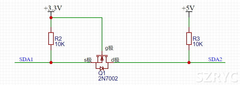 經(jīng)典MOS管電平轉換電路